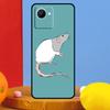 Cute Cartoon Animal Rat For Realme GT5 GT Neo 6 9 10 11 12 Pro Plus C21Y C25s C30 C31 C33 C35 C51 C53 C55 C67 Case