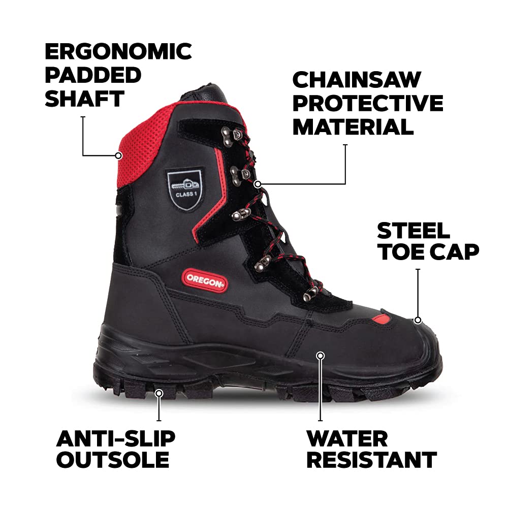 Oregon Chainsaw Protective Class Size 27 Boots, 1, (295449/43)