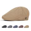 Весенне-летние кепки газетчика для мужчин, дышащие береты, плоские кепки, женские восьмиугольные кепки в британском стиле, шляпы художников в стиле Гэтсби, Hombre Boina