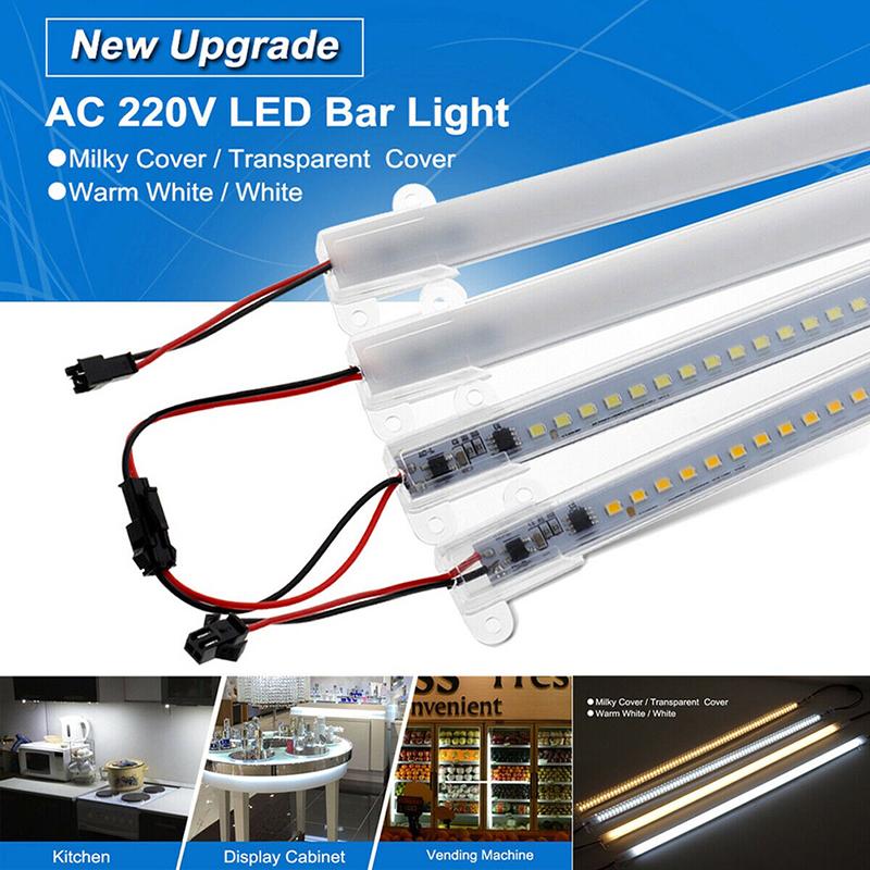 Ac220V Led Bar Light High Brightness 2835 Led Clip 30Cm 40Cm 72Leds Rigid Strip