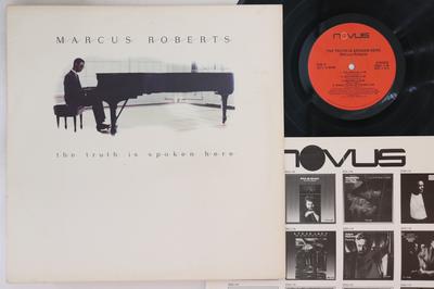 Виниловая пластинка MARCUS ROBERTS - The Truth Is Spoken Here 30511N Novus 1989 США Джаз Б/у