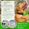 Pet Flea and Tick Collar for Cats and Dogs, Outdoor Mosquito Repellent Prevention Ring, 4 Pack