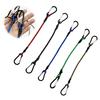 Tarp Securing Cords for Moving Bungee Cord with Metal Hooks Elastic Rope Durable Secure Sturdy Motorcycle Strap Flexible Fastening Strap Camping