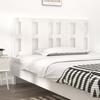 VidaXL Headboard White 145.5x4x100 Cm Solid Pine Wood 817991