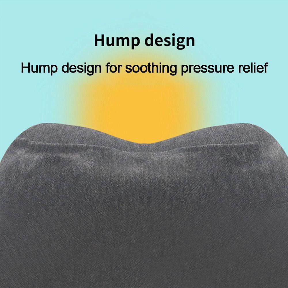 U-Shape Noon Break Hooded Travel Pillow Head Rest Neck Pillow Airplane Pillow Neck Sleeping Cushion