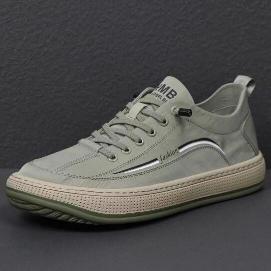 Мода 2024 года, новая мужская повседневная обувь, нескользящая дышащая спортивная обувь, низкие плоские парусиновые туфли, модная мужская обувь высокого класса