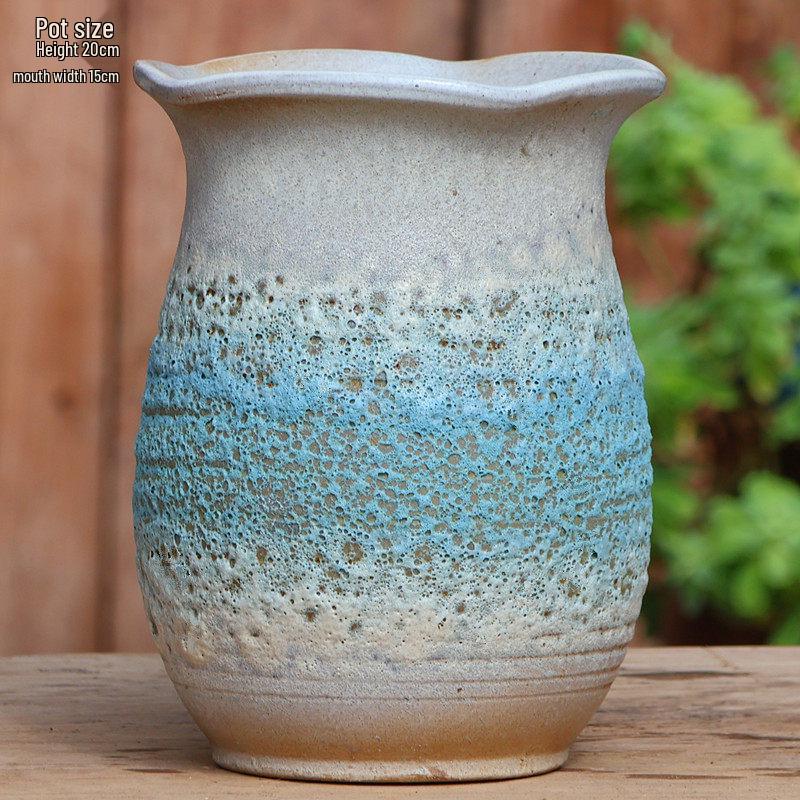 Специальное предложение: Высокий ретро-керамический цветочный горшок для суккулентов или зеленого редиса