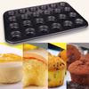 24-Cavity Non-stick Muffin Dessert Cup Cake Mold Tray Baking Pan Home DIY