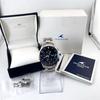 Casio Мужские часы OCEANUS Manta Solar Titanium Chronograph Черные Радиоуправляемые, Циферблат, OCW-S3000