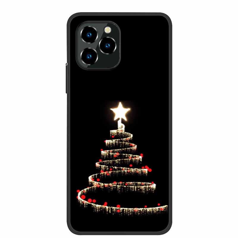 Phone Case For Oukitel C21 Pro Christmas Silicone TPU Soft Cover For Oukitel C21 Pro Coque Protector Bumper OukitelC21 Elk Funda