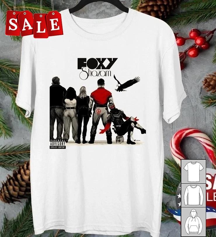 New Popular Foxy Shazam White Gift For Fans Unisex All Size Shirt LL436 Unisex T-Shirt