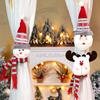 Christmas Curtain Buckle Santa Claus Snowman Reindeer Holdback Fastener Cartoon Doll Curtain Tieback
