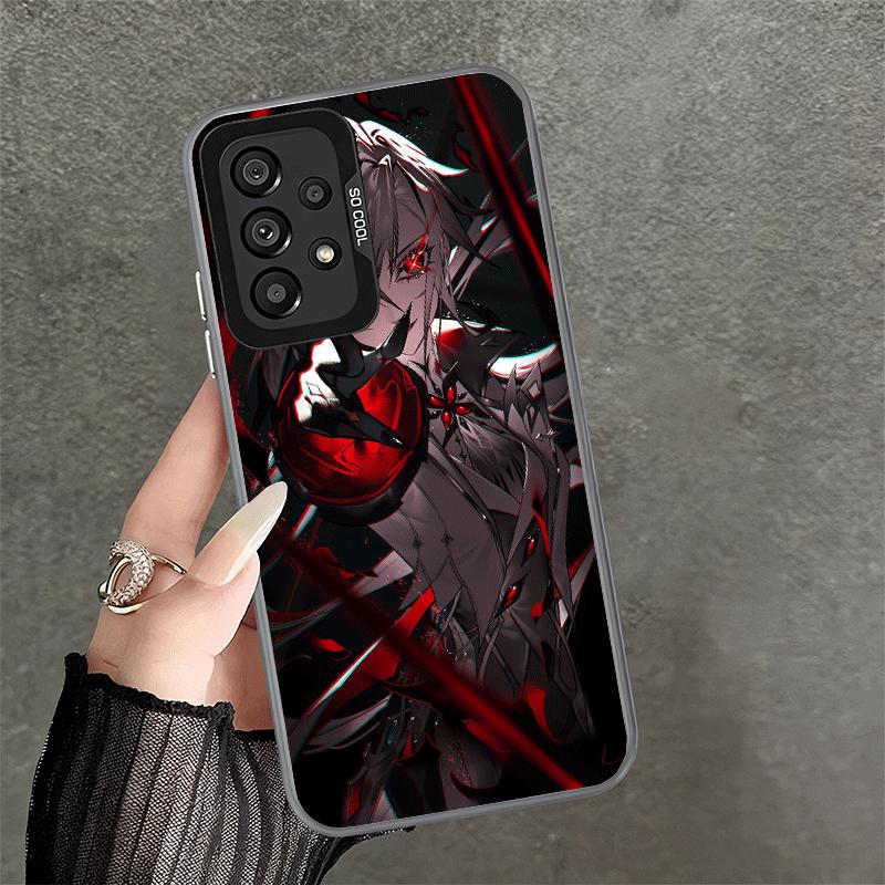 Genshin Impact Арлекино Мягкий чехол для телефона для Samsung A17 A16 A15 A14 A13 A57 A56 A55 A54 A53 A37 A36 A35 A34 A33 A26 A25 A24 A2