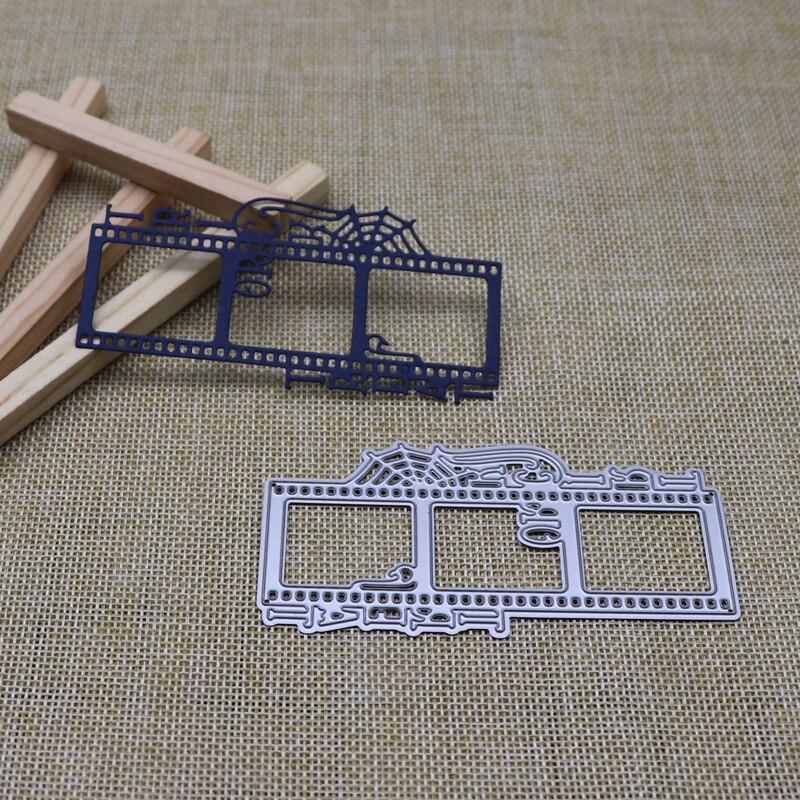 Поделки на Хэллоуин, гадость или жизнь, скрапбукинг, металлические штампы для резки, для самостоятельного изготовления открыток, украшения, ремесла