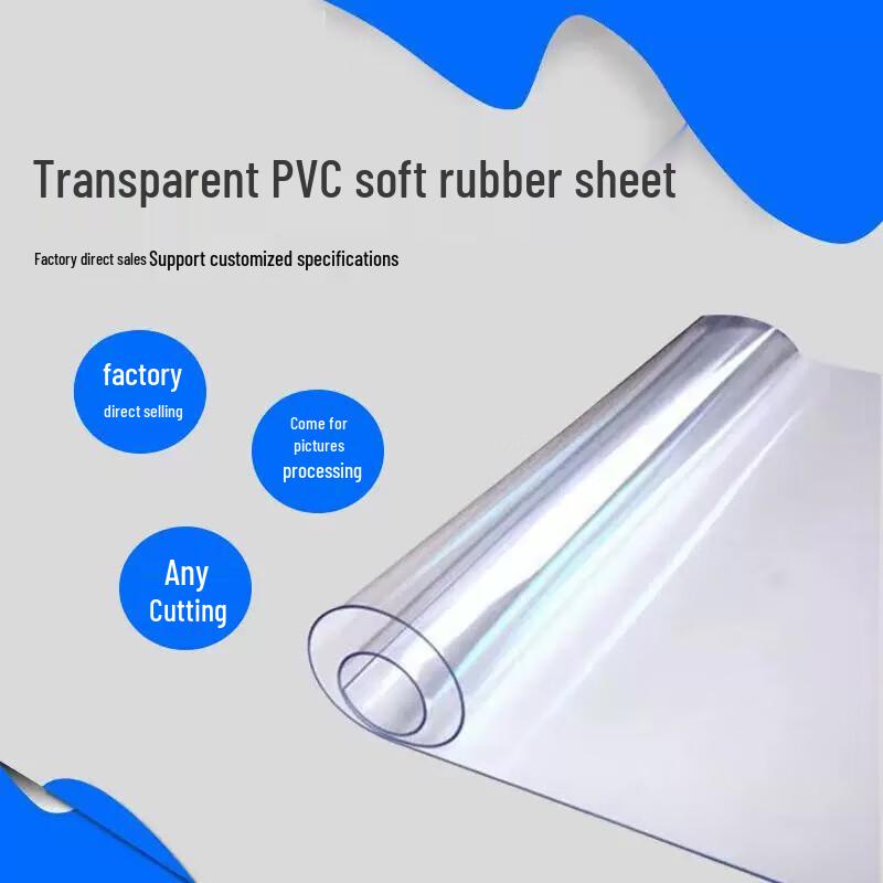 Clear PVC Soft Glass Protective Mat