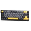 Проводная компьютерная клавиатура Тихая Анти-гостинг RGB Подсветка Тонкая 68 клавиш Клавиатура Ножничного типа для работы Игр
