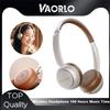 VAORLO Bluetooth 5.4 беспроводные наушники HiFi стерео музыкальная гарнитура с шумоподавлением и сабвуфером модные наушники с микрофоном для всех смартфонов