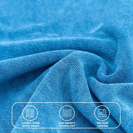 Car Cleaning Cloth Ultra Absorbent Thickened Lint-Free Towel for Spotless Interior Exterior Cleaning