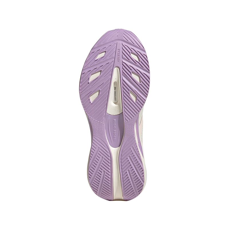 adidas Lightdart Удобные Универсальные Модные Противоскользящие Износостойкие С Амортизацией Дышащие Кроссовки с Низким Верхом Детские Кроссовки Фиолетовый Розовый KJ3966