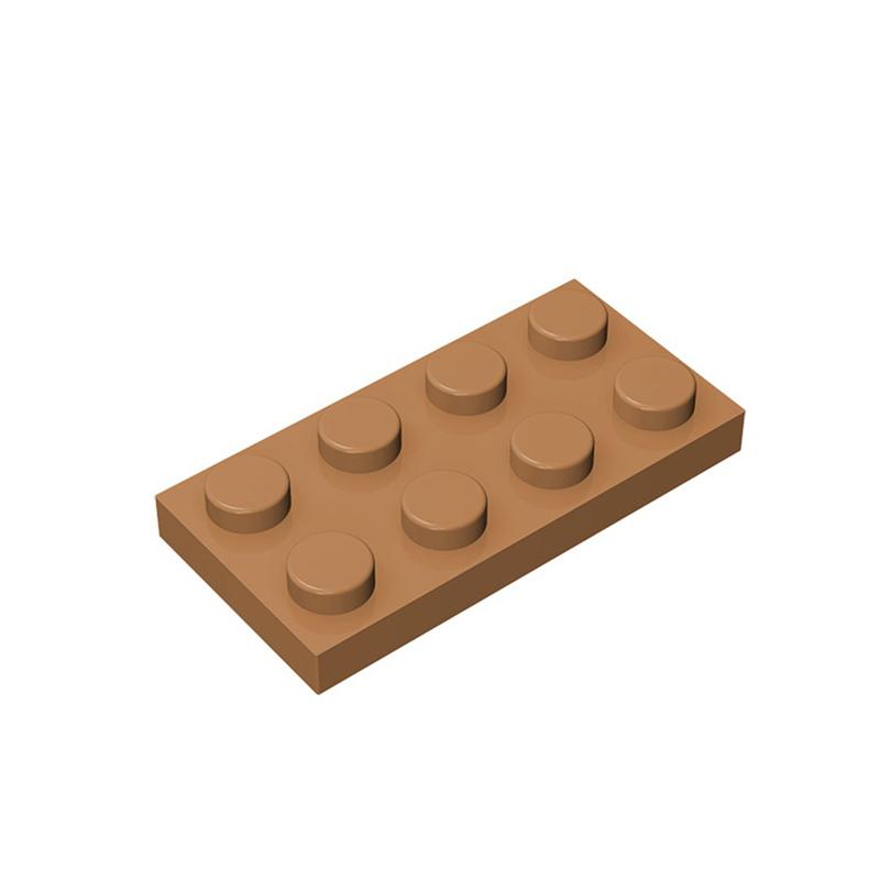 Свинья Радуга Детали MOC 3020 Пластина 2x4 Для Строительных Блоков Детали DIY Совместимые Собирает Образовательные Технологичные Детали Игрушки