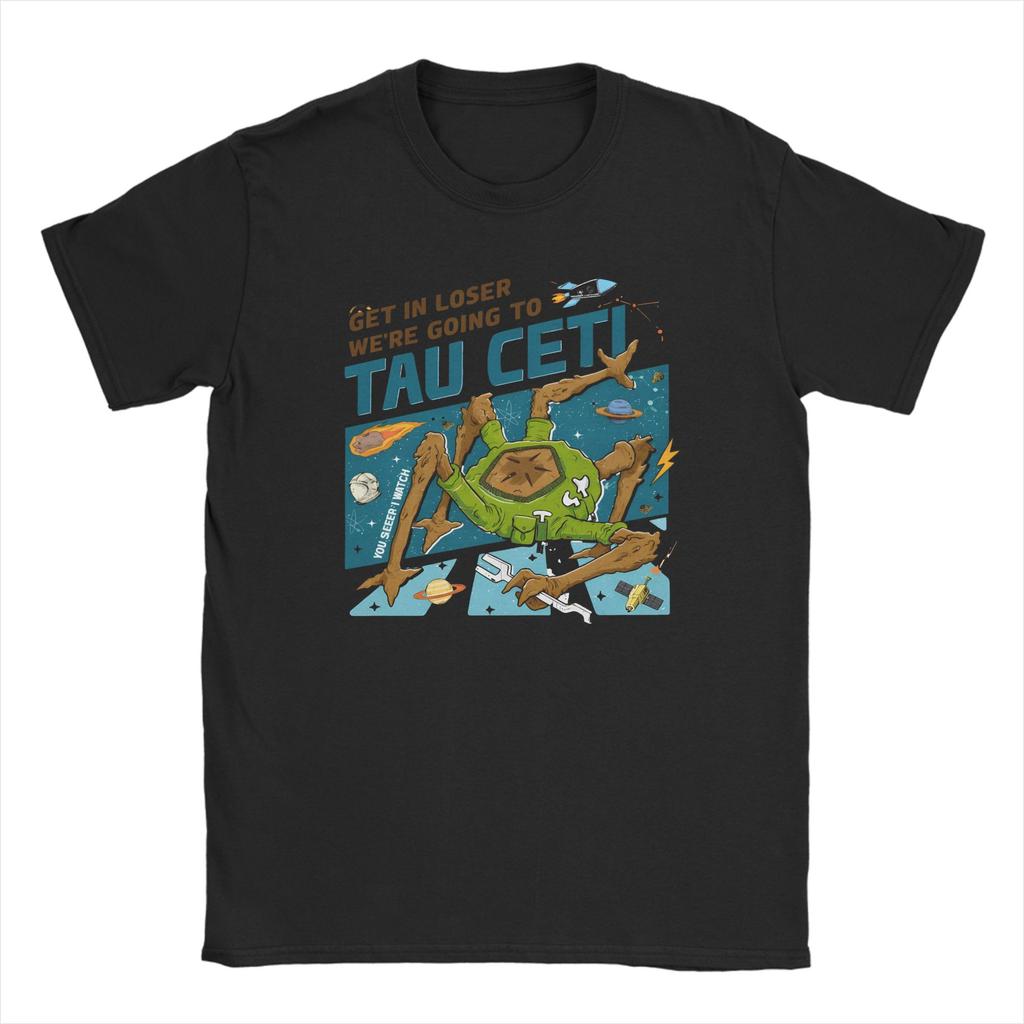Project Hail Mary Space Ship Sci Fi Tshirts Unisex Unisexs O Neck 100 Cotton T Shirts Short Sleeve Tee Shirt Original Clothing