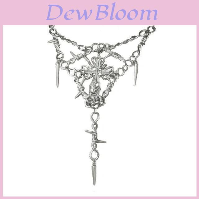 Minimalist Geometric Cross Pendant Necklace For Women With Alloy Chain Summer