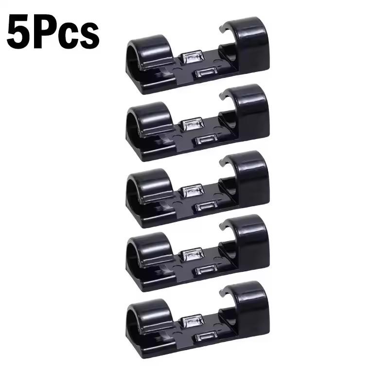 5-60 шт. Органайзер для кабельных зажимов Держатель для провода-капли Управление шнурами Самоклеящийся Настольный органайзер Кабельный менеджер Фиксированный зажим Намотка для проводов