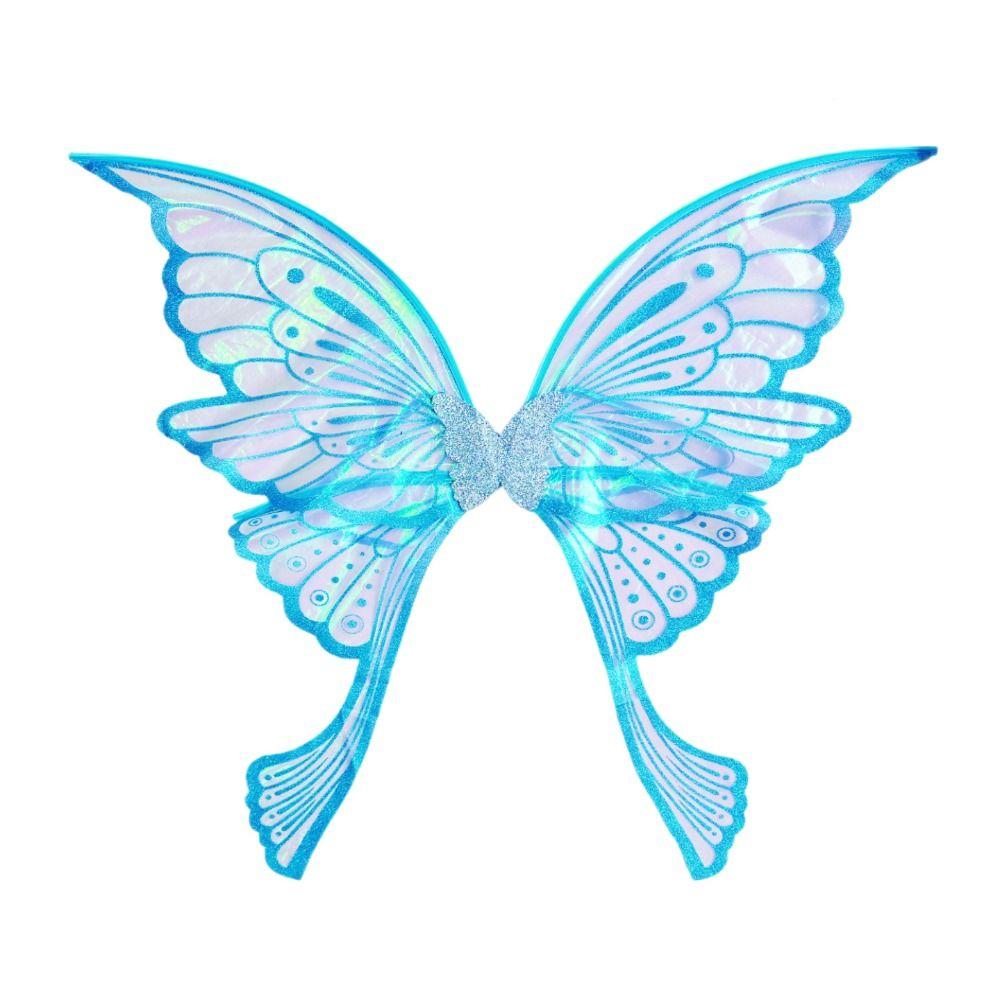 Sparkling Fairy Wings Lightweight Dress Up Wings Fantasy Butterfly Costume Wings  for Women Girls