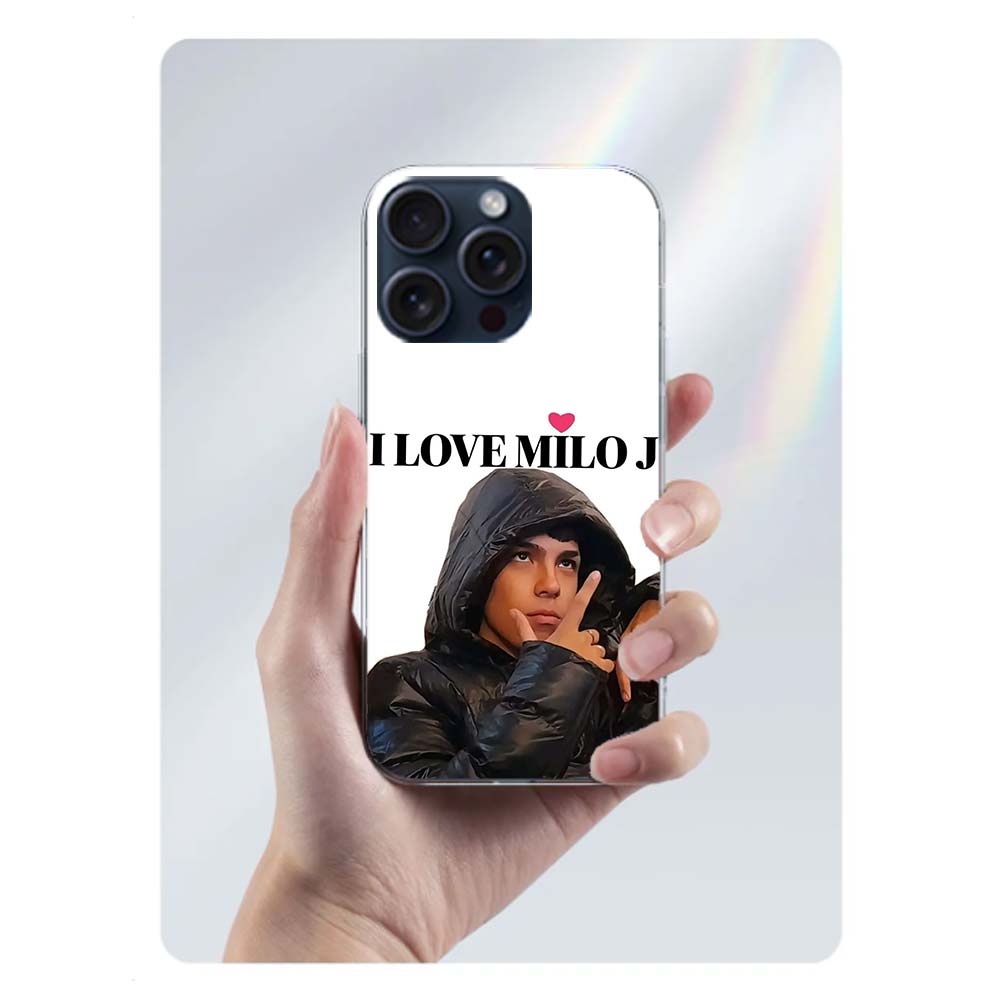 Прозрачный чехол для телефона Singer M-Milo J Для Iphone 17 Air 16 Pro Max 15 Pro 14 Plus 17E 16E 11 13 12 Mini Чехлы Fundas Cell TPU C