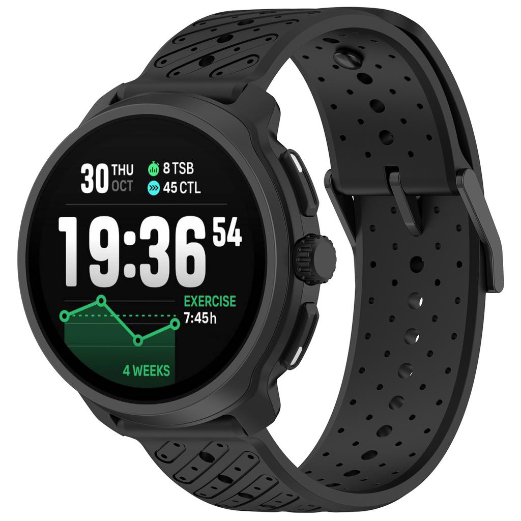 22-мм двухцветный силиконовый ремешок для часов Suunto Vertical 2/Race 2, браслет, ремешок для часов Suunto Run/Ocean/Race S/9 Peak