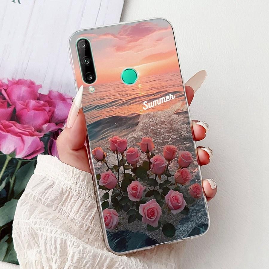Для Huawei Y6P Чехол MED-LX9 Мягкий Силикон ТПУ Задняя Крышка Для Huawei Y7p 2020 ART-L29 Чехлы Для Телефона Huawei P40 lite E Чехол Оболочка