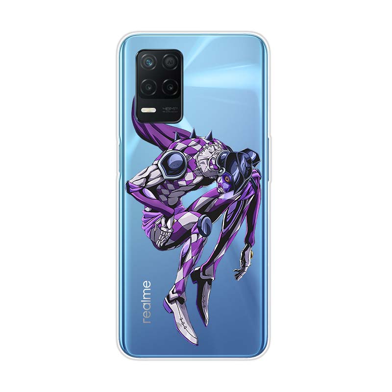 Чехол для телефона JoJos Bizarre Adventure для Realme 8 8i V3 V5 GT Neo Flash Edition Explorer Master Neo2 Narzo 30 50i 50A C21Y