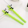 10pcs 0.5mm Cartoon Panda Climbing Tree Gel Pen Creative Cartoon Pen Cute Learning Stationery Office Water-based Signature Pen