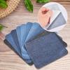 Fashionable Iron On Jean Patches for Clothes Repair 10Pcs Colors