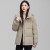 Brand Elegant Women's Classic Down Jacket - Stylish, Warm & Cold-Resistant Winter Coat