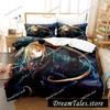 BlazBlue Bedding Set Single Twin Full Queen King Size Bed Set Adult Kid Bedroom Duvet Cover Sets 3D Print Game Bed Sheet Set741