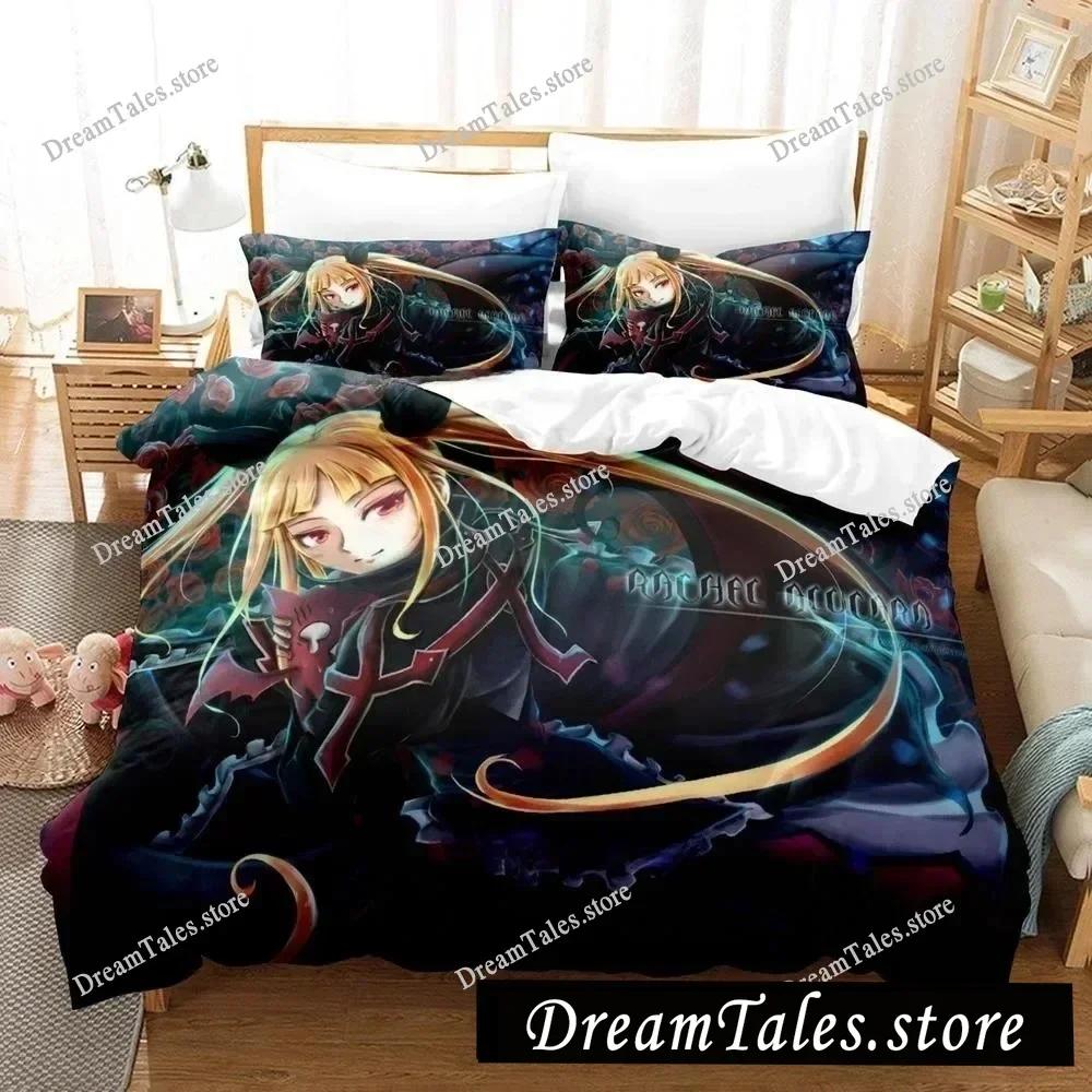 BlazBlue Bedding Set Single Twin Full Queen King Size Bed Set Adult Kid Bedroom Duvet Cover Sets 3D Print Game Bed Sheet Set741