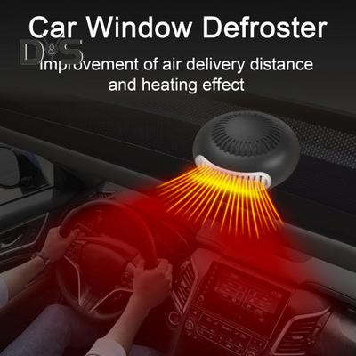 Автомобильный обогреватель с поворотным основанием на 360 градусов, автоматический быстрый нагрев, малошумный портативный обогреватель салона автомобиля небольшого размера