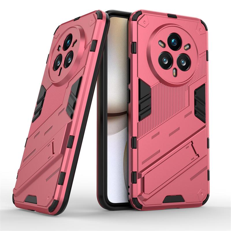 Для OPPO Realme 14 Pro Plus Чехол Крышка Realme 14 Pro Plus Capas PC Противоударный Бампер Задняя Крышка Телефона Держатель Fundas Realme 14 Pro Plus