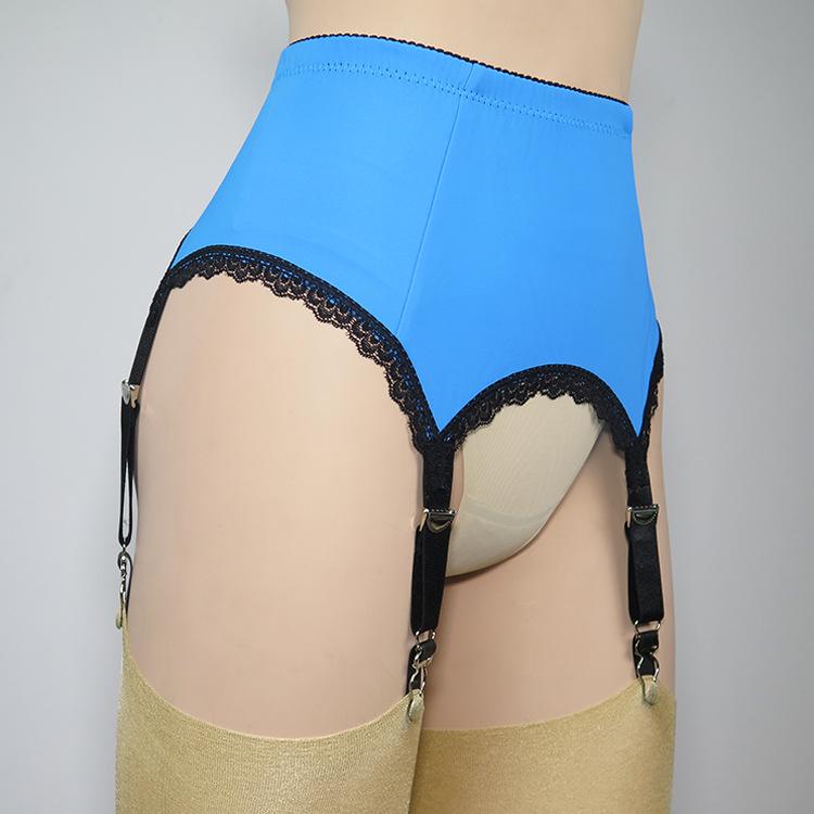 Hot Sales Polyester Mesh 6-claw Buckle Non-slip Garter Belt Thigh Garters Garter Belt Sexy