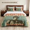 Rocky Balboa Personalized Custom Name 3‑Piece Bedding Set Soft Duvet Cover Set For Bedroom Home Decor