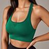 Women's Shockproof Racerback Sports Bra - Anti-Sagging Yoga & Running Fitness Top