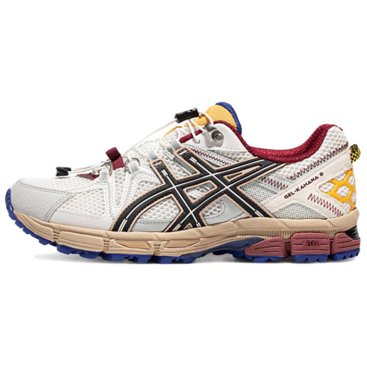 Asics Мужские уличные кроссовки GEL-KAHANA 8 Белый Красный Желтый 1011B828-100