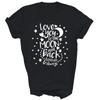 I Love You To The Moon Back Valentines Day Love You Unisex Shirt Gift