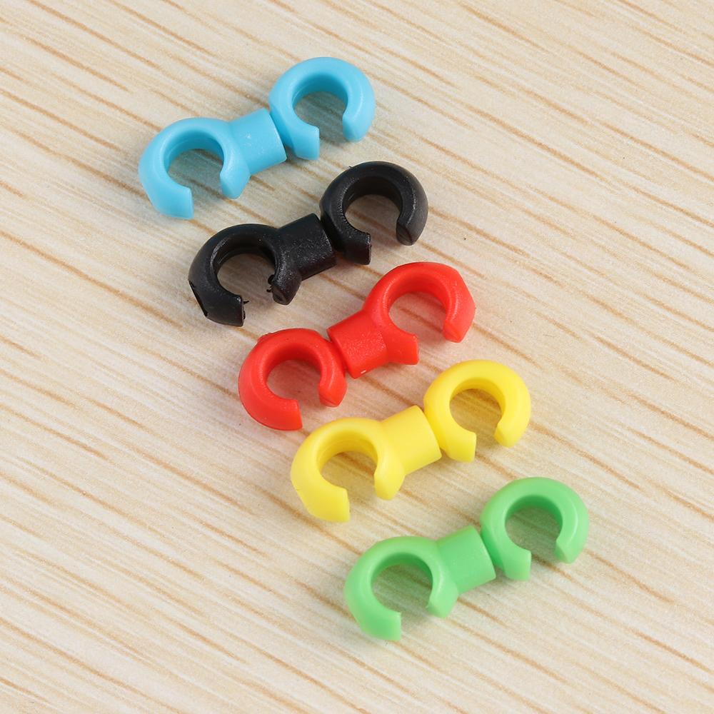 S Style Buckle Organizer Clamp Hose Brake Line Pipe Cord Winder Cable Housing Clips Wire Holder