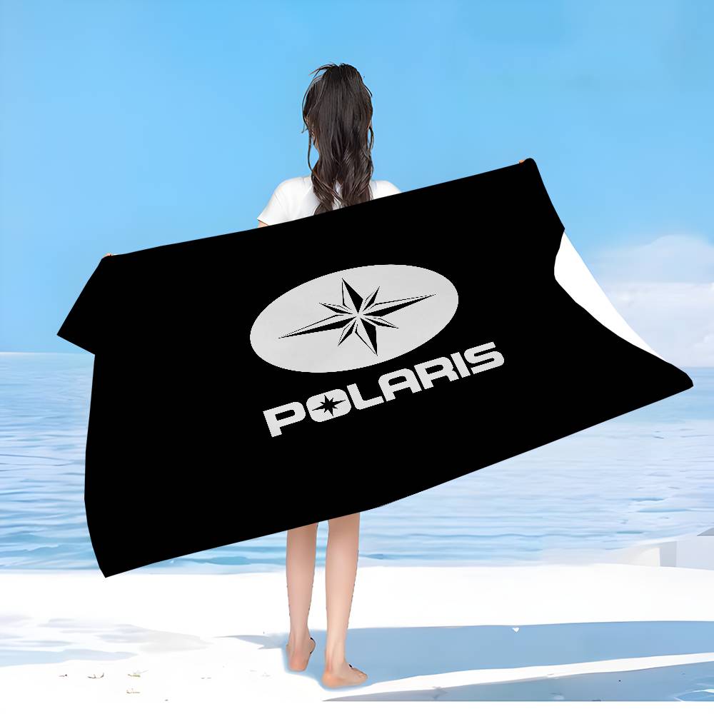 P-Polaris Microfiber Printed Beach Towel Mountain Climbing Yoga Beach Swimming Running Absorbent Soft Towel