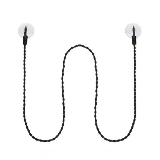 Растягивающаяся бельевая веревка на присосках, хорошая грузоподъемность, высокая эластичность, дорожная бельевая веревка, для улицы