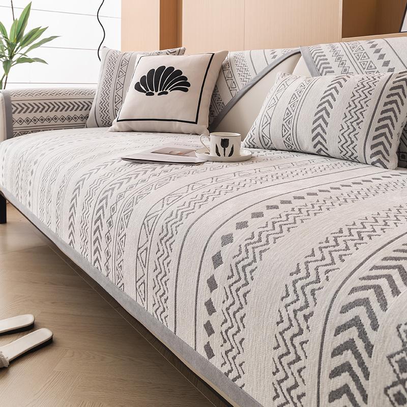 Чехол Funda Sofa Mats Winter Chenille Living Home Нескользящий этнический стиль Диван Подушка Чехол для дивана