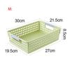 Plastic Desktop Storage Basket Multipurpose Rectangular Storage Basket Storage Basket  Toy Storage