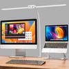 EppieBasic 1200 Lumens Desk Lamp, 24W, 80cm Wide Double Light Bar, Clamp-on Desk Lamp, Bright, Stepless Dimming, 4 Color Temperature Settings,